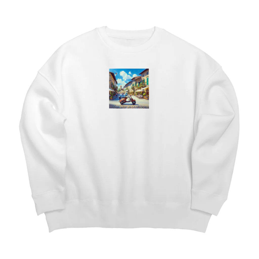 nuuartのバイクでお買い物 Big Crew Neck Sweatshirt