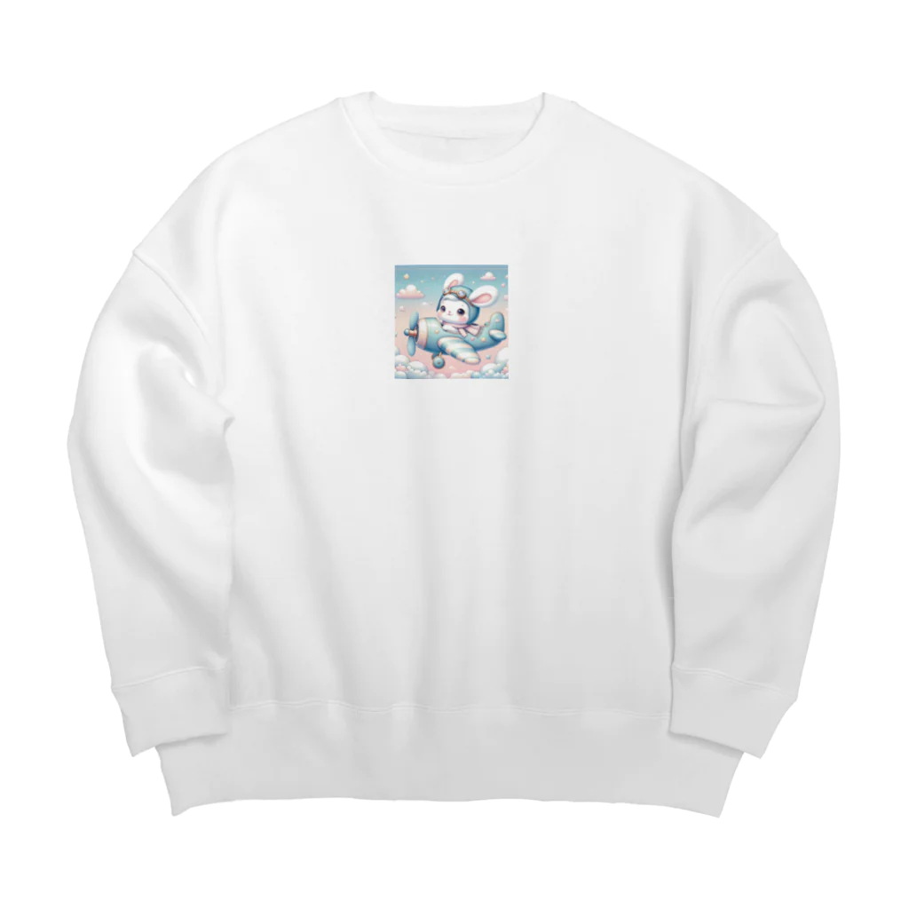 かわいいキャラクター・キュートパイロットのCUTIE PILOT MIMIE Big Crew Neck Sweatshirt