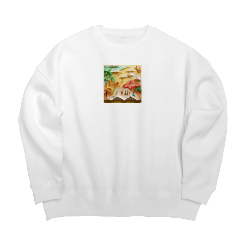 クロスクリエイティブの沖縄夏の思い出 Big Crew Neck Sweatshirt