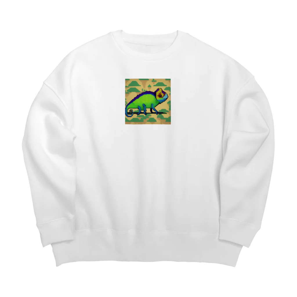 MICK_Aのカメレオンカメレオン Big Crew Neck Sweatshirt