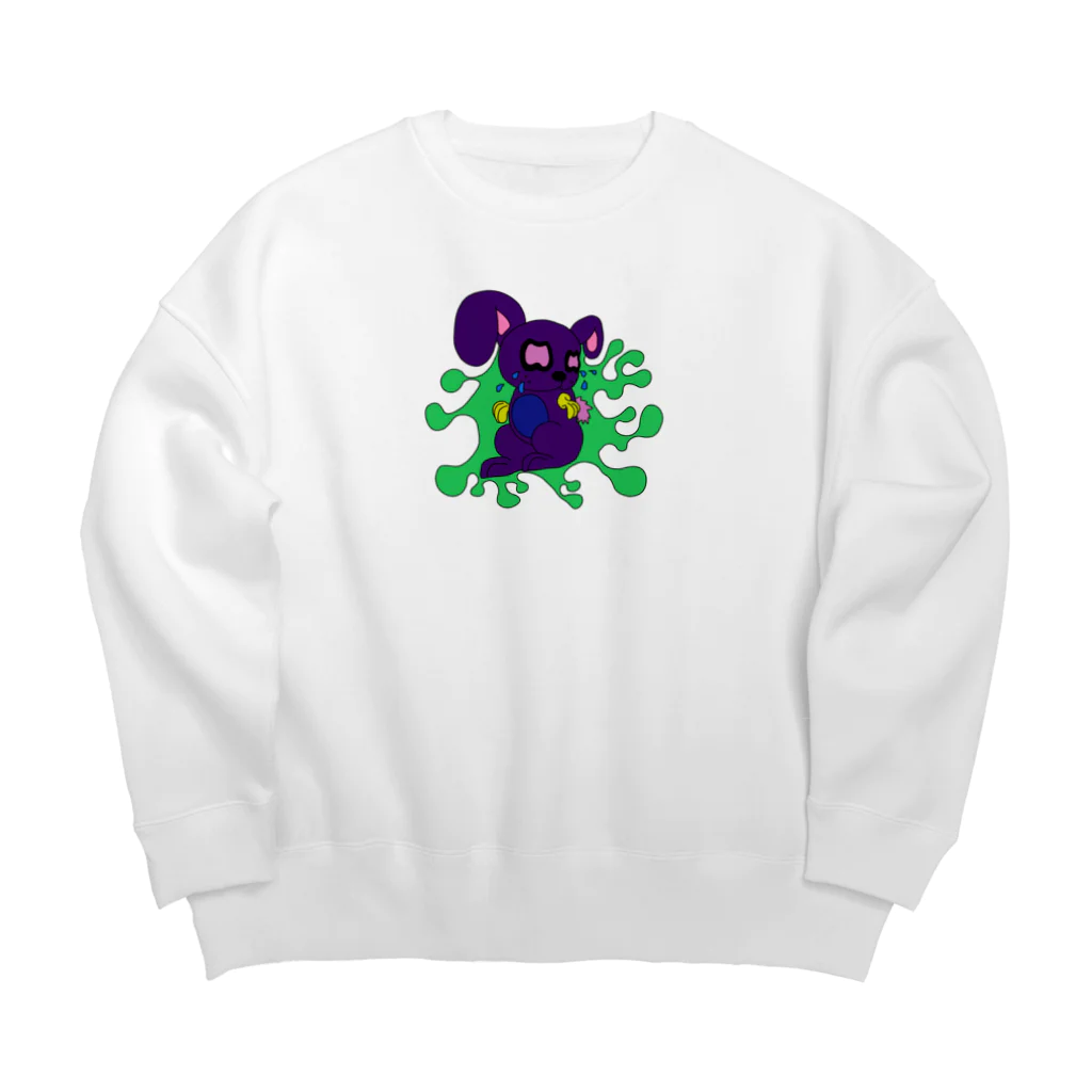 gabrielmのlinearte.Bubble Big Crew Neck Sweatshirt