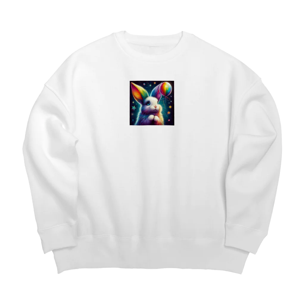 くっずのコスモラビッツ10 Big Crew Neck Sweatshirt