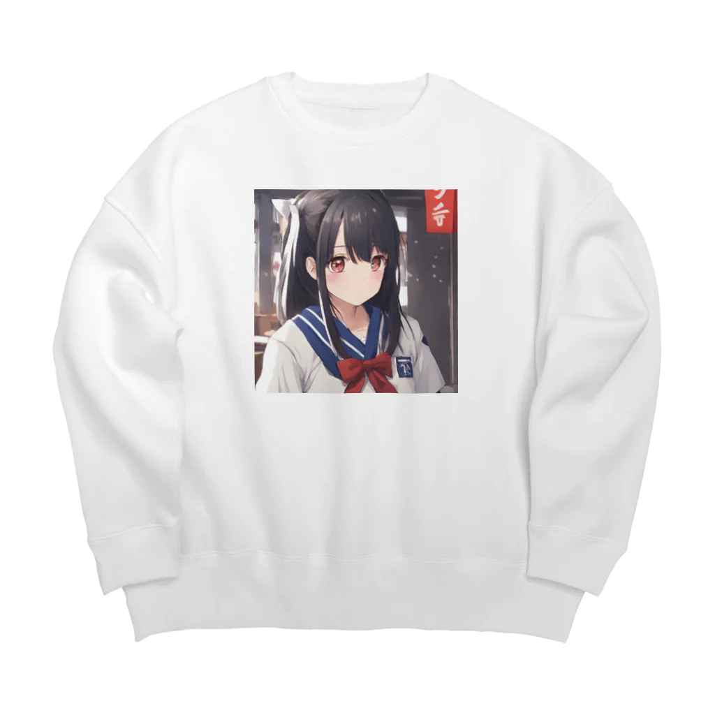 ひかりの発見のえりな Big Crew Neck Sweatshirt