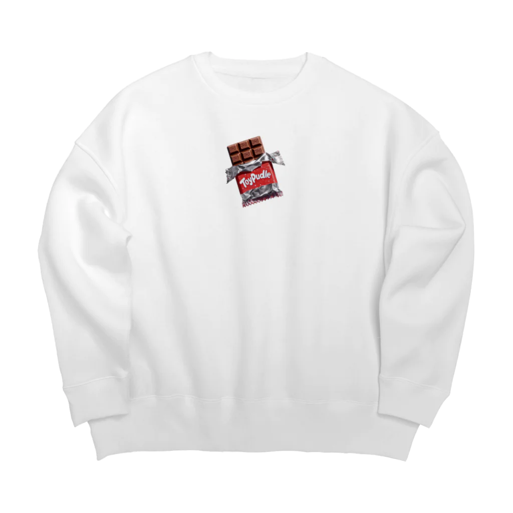 たけさくらのばれんたいんちょこ Big Crew Neck Sweatshirt