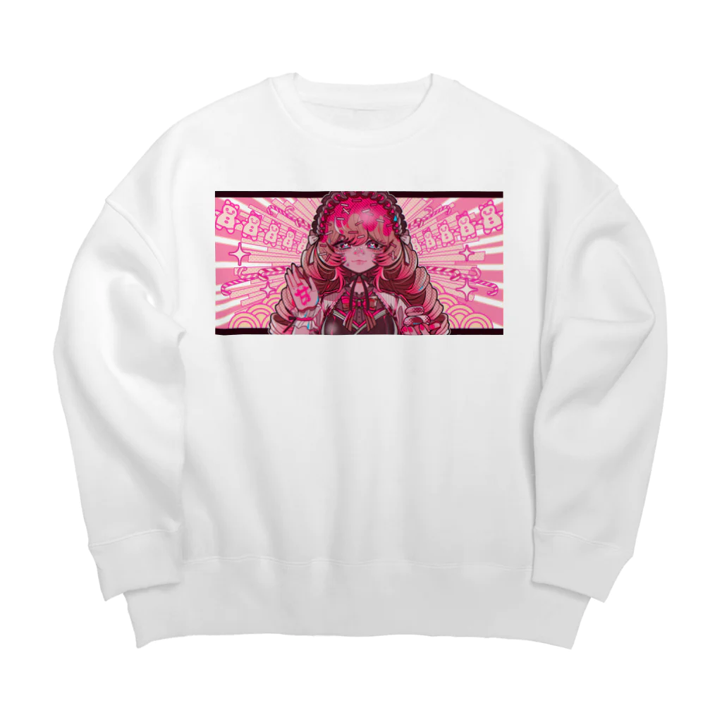 LONOMのピンクちゃん Big Crew Neck Sweatshirt