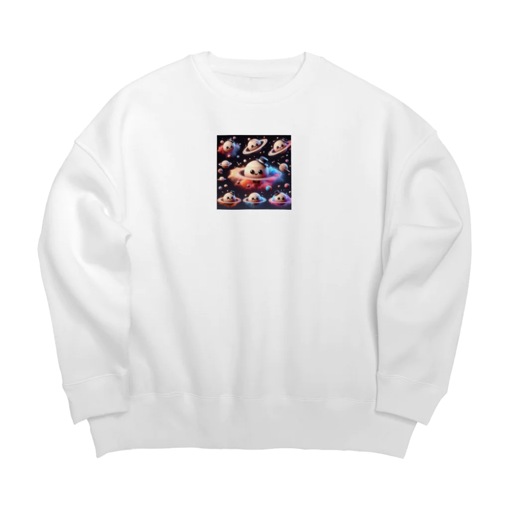 JUPITERの土星ちゃん Big Crew Neck Sweatshirt