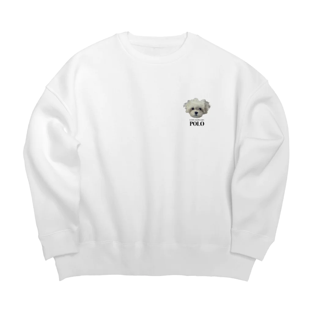 果汁45%🥔のポロちゃんフルネームシリーズ Big Crew Neck Sweatshirt
