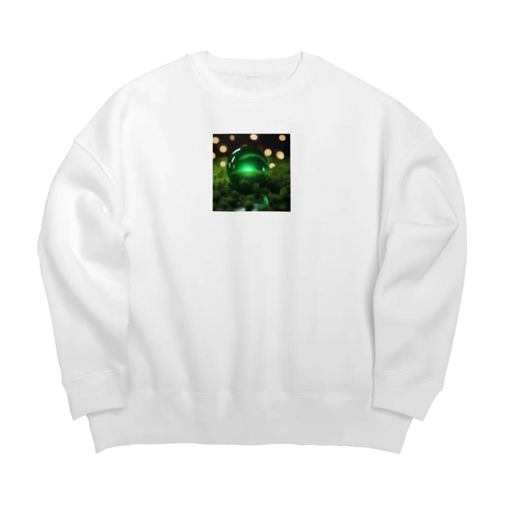 ZeroCreativeのエメラルドエンチャント Big Crew Neck Sweatshirt