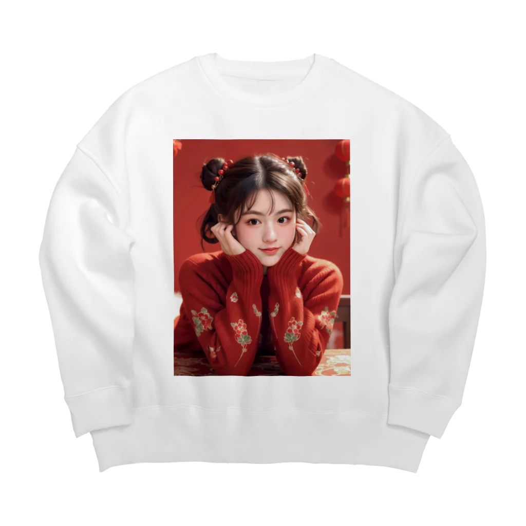 沢村 愛梨 Official Shopの沢村 愛梨 公式グッズ 第2弾 Big Crew Neck Sweatshirt