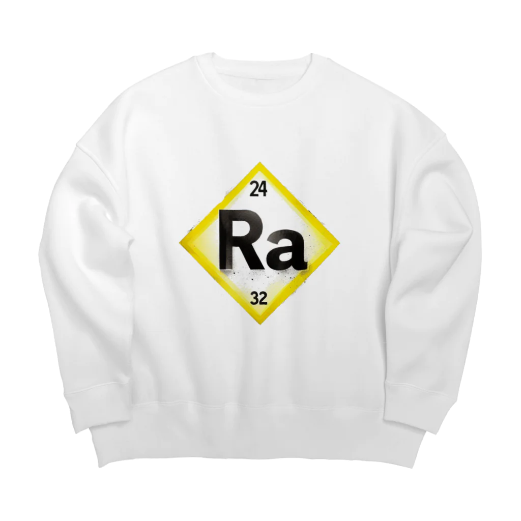 science closet（科学×ファッション）の元素シリーズ　~ラジウム Ra~ Big Crew Neck Sweatshirt