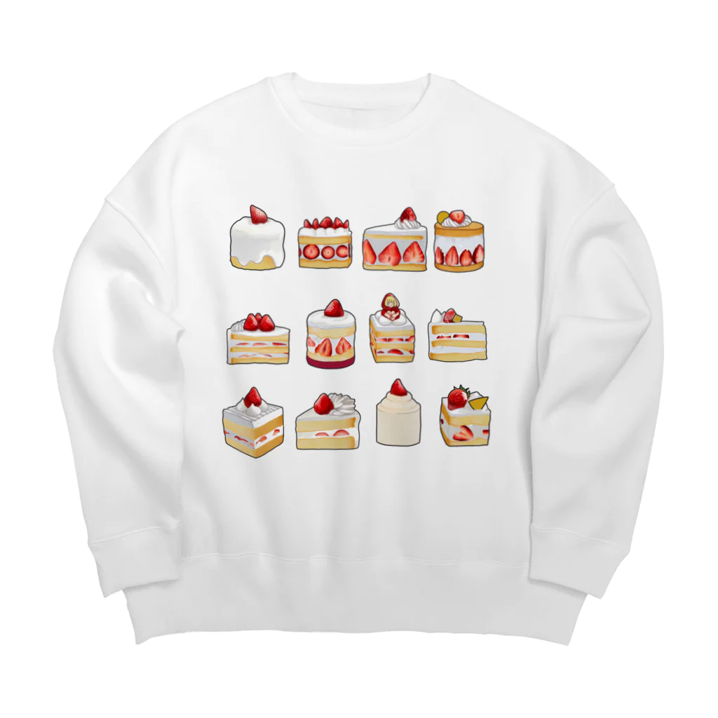 NOAH’S PARADEのショートケーキ博覧会 Big Crew Neck Sweatshirt