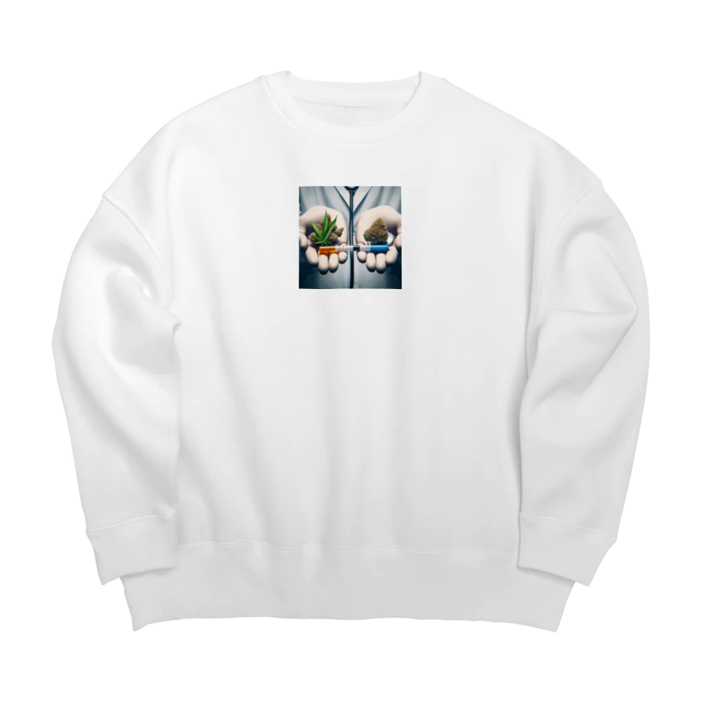 マジカルばななのカンナビスグッズ ② Big Crew Neck Sweatshirt