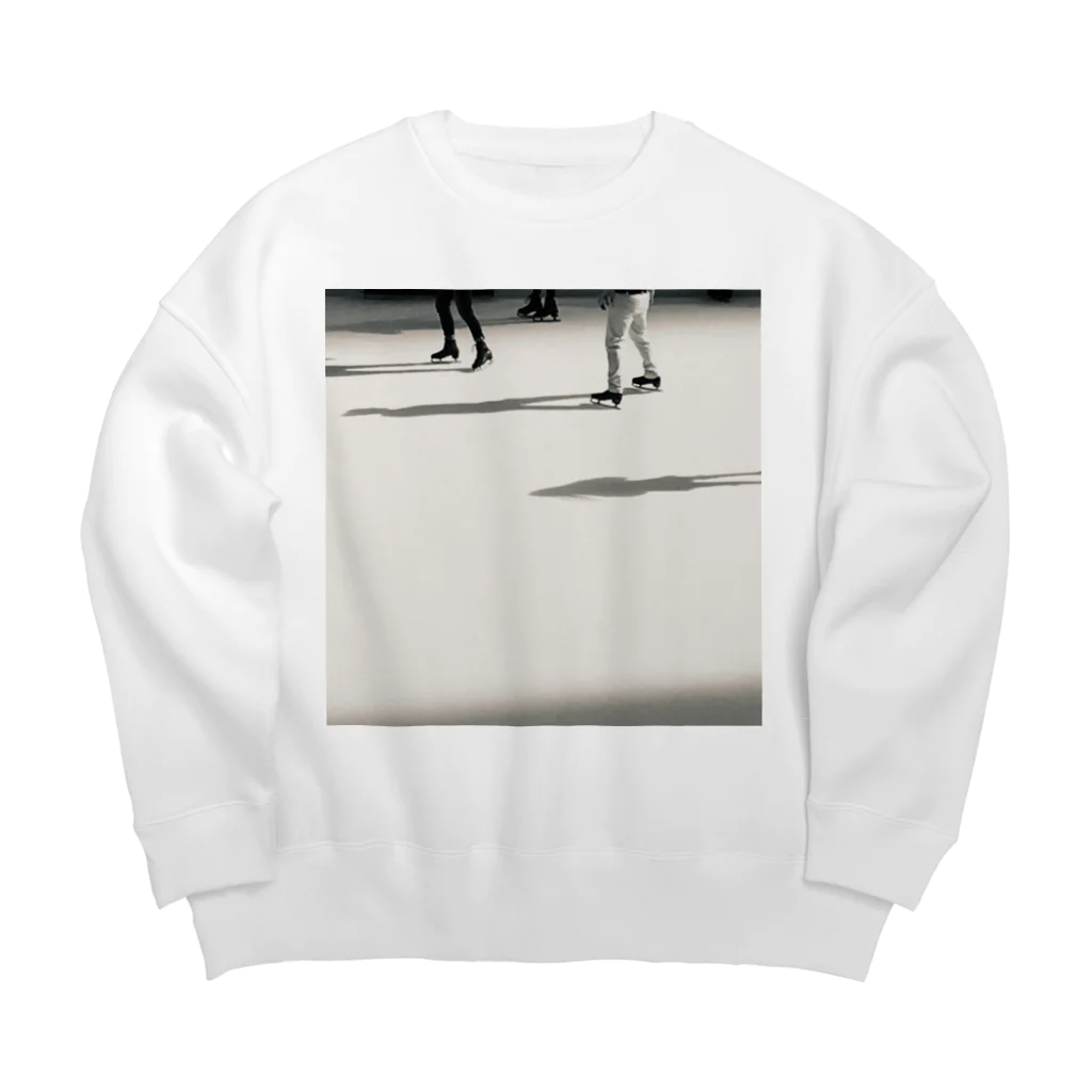 Nontasoの憂いげなスケートリンク Big Crew Neck Sweatshirt