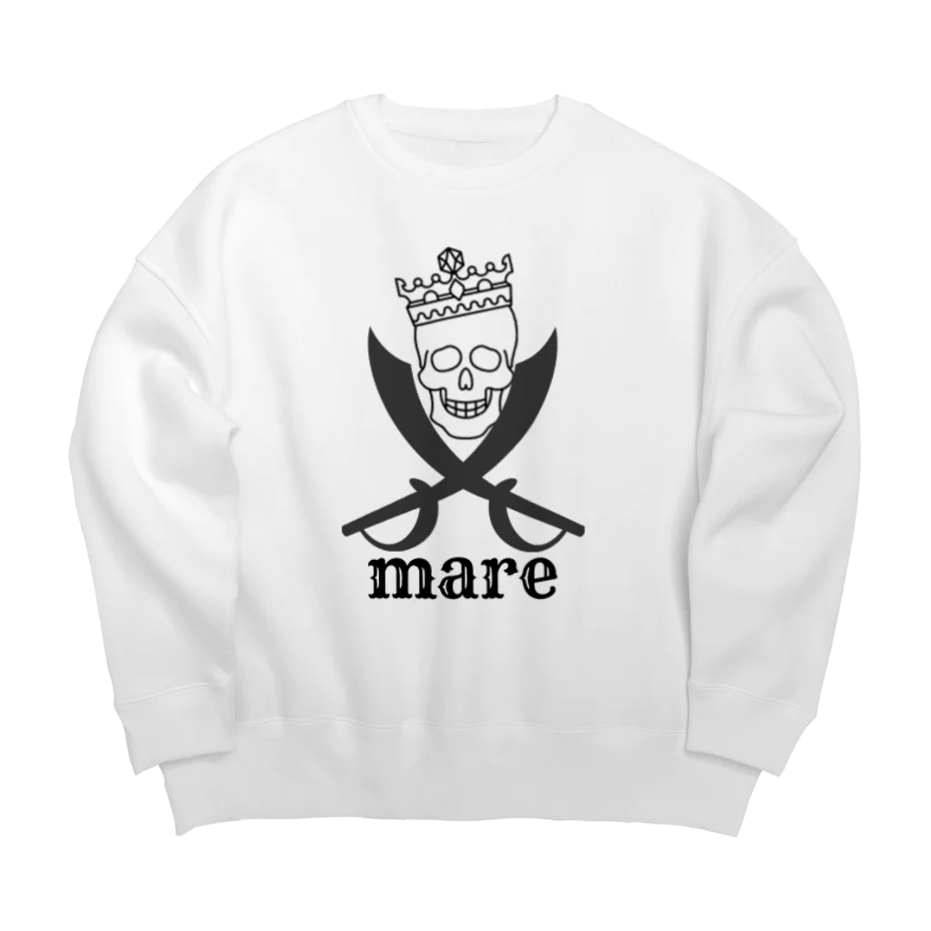 Mare_のマレーオリジナルグッズ Big Crew Neck Sweatshirt