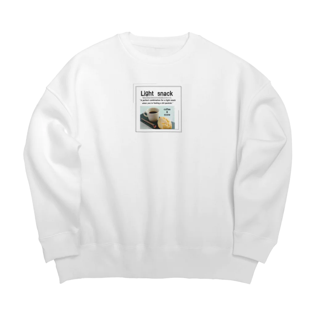 rokkakukikakuのLight　snack Big Crew Neck Sweatshirt