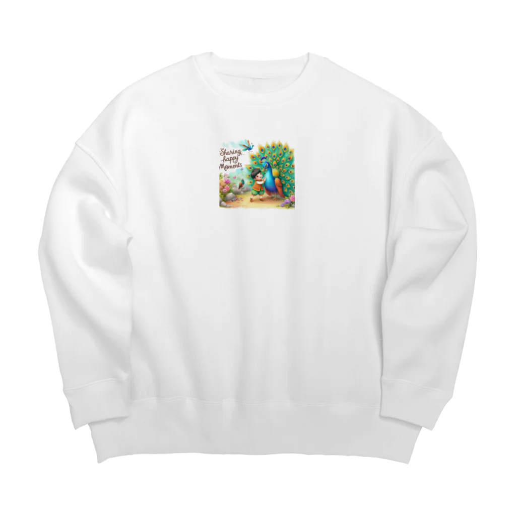 J-Peacockのイメージディスクリプション Big Crew Neck Sweatshirt