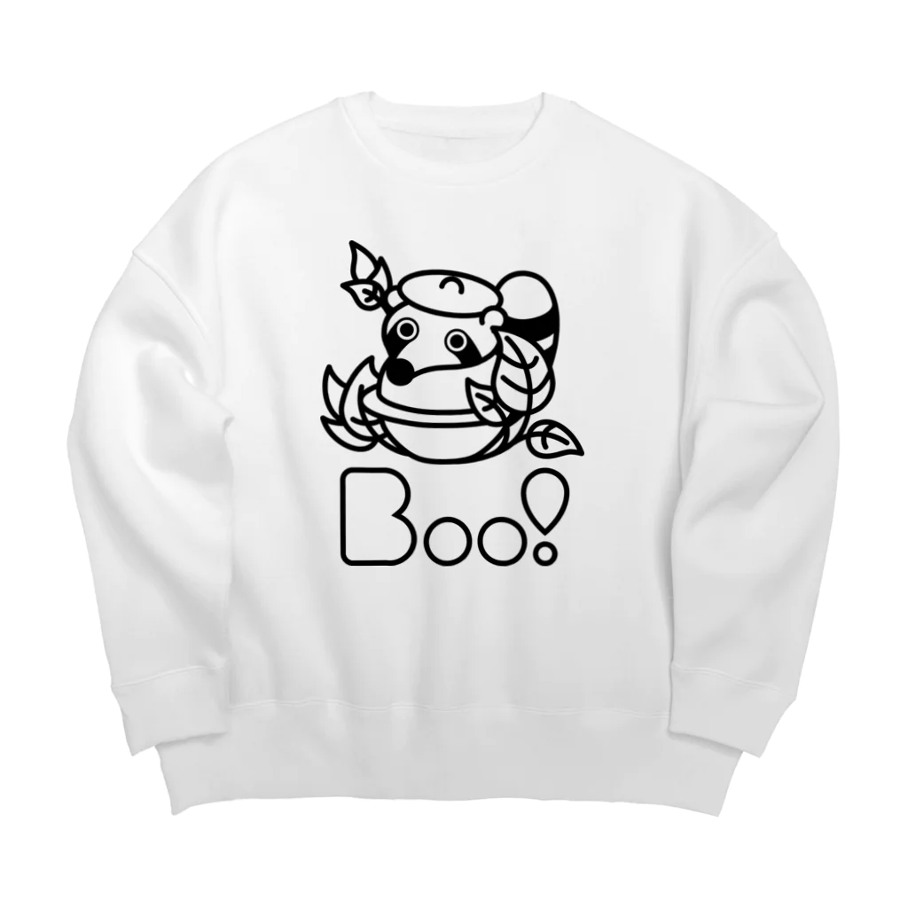 Boo!のBoo!(ぶんぶくちゃがま) Big Crew Neck Sweatshirt