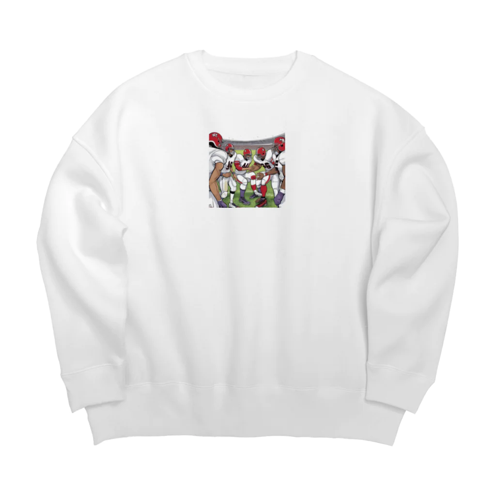 こたつの作戦会議 Big Crew Neck Sweatshirt