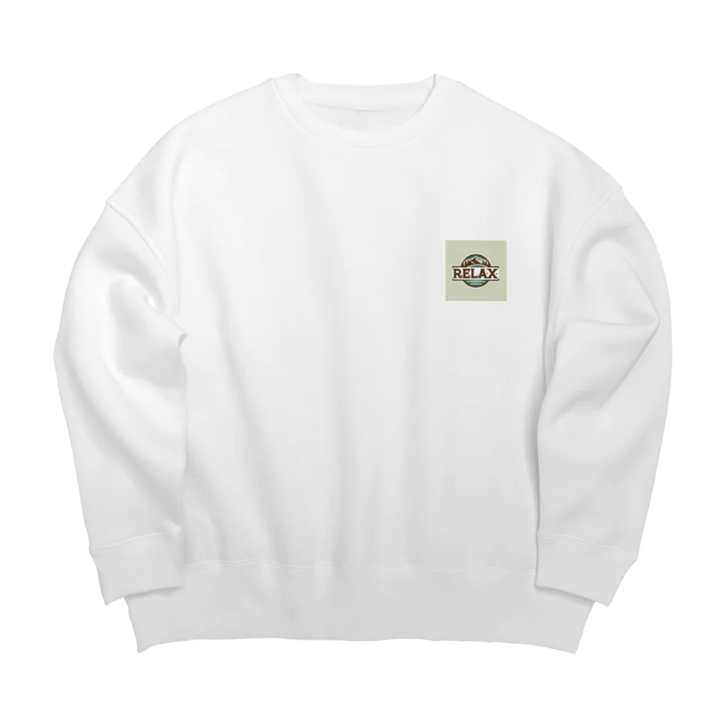 RE:LAXの普段着 アウトドア ファッション Big Crew Neck Sweatshirt