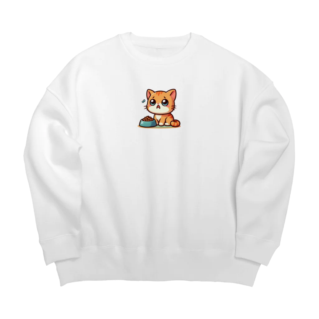 GRAPHLABOのオアズケコネコ Big Crew Neck Sweatshirt