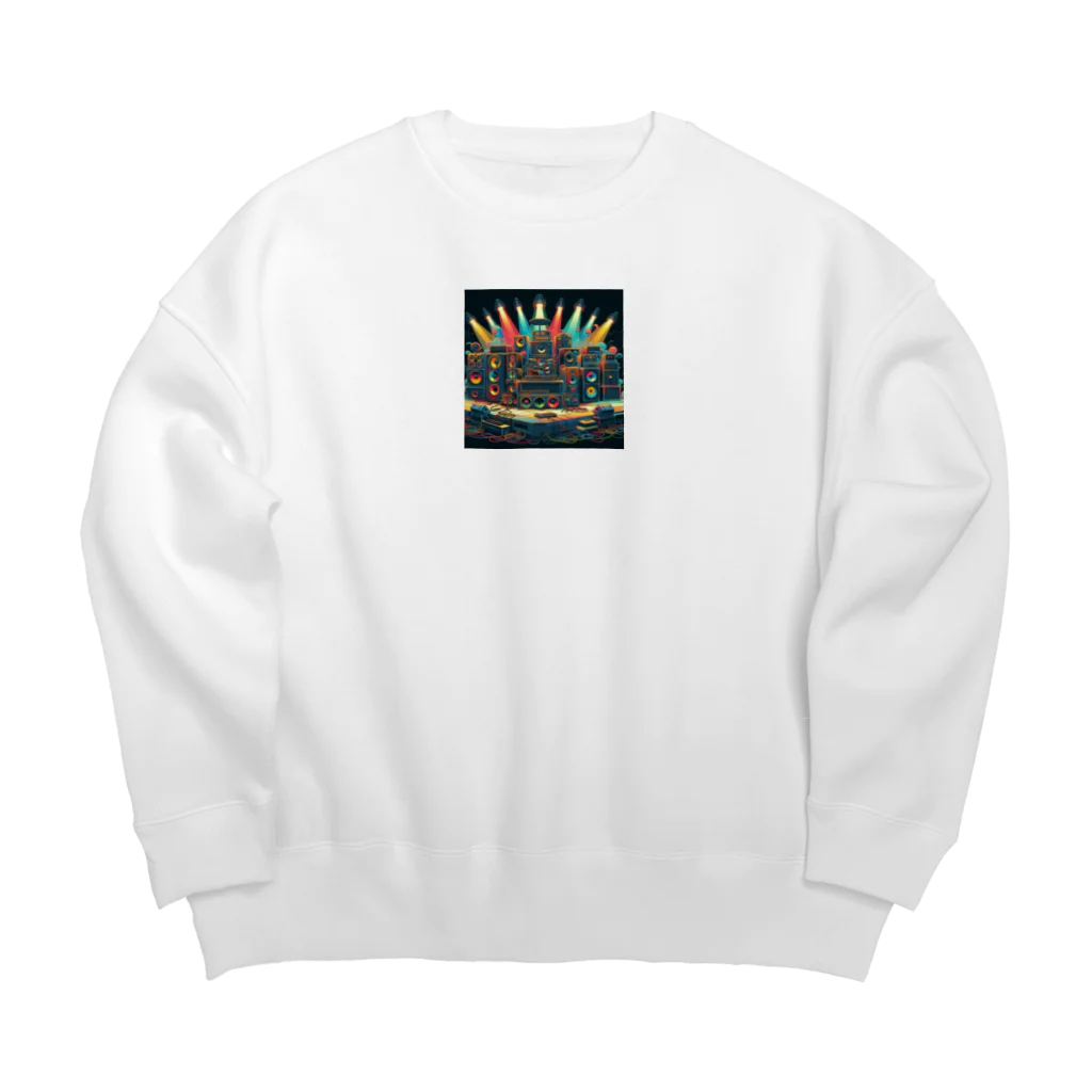 音楽ルー106のサウンドシステム Big Crew Neck Sweatshirt