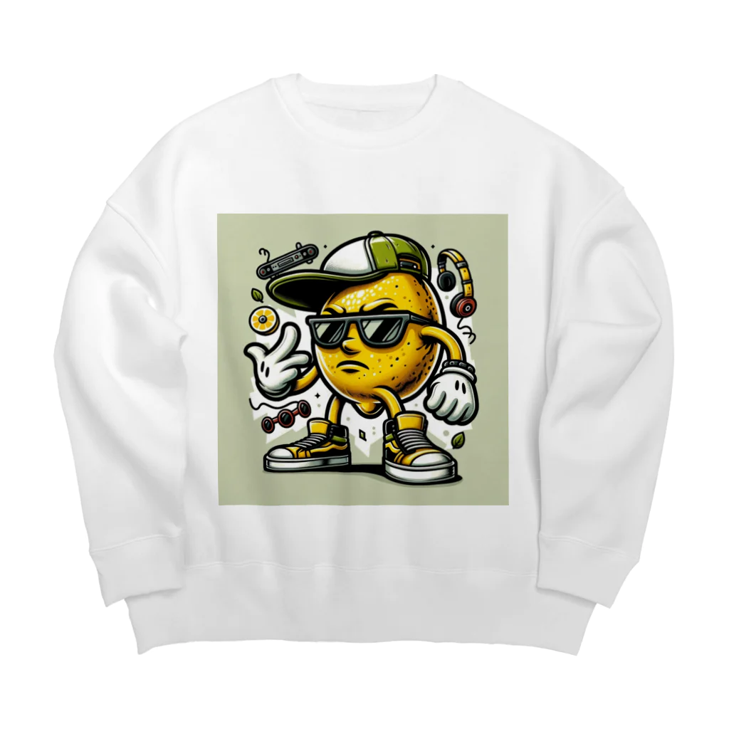 MonkeyGORILLAのワイルドレモン Big Crew Neck Sweatshirt