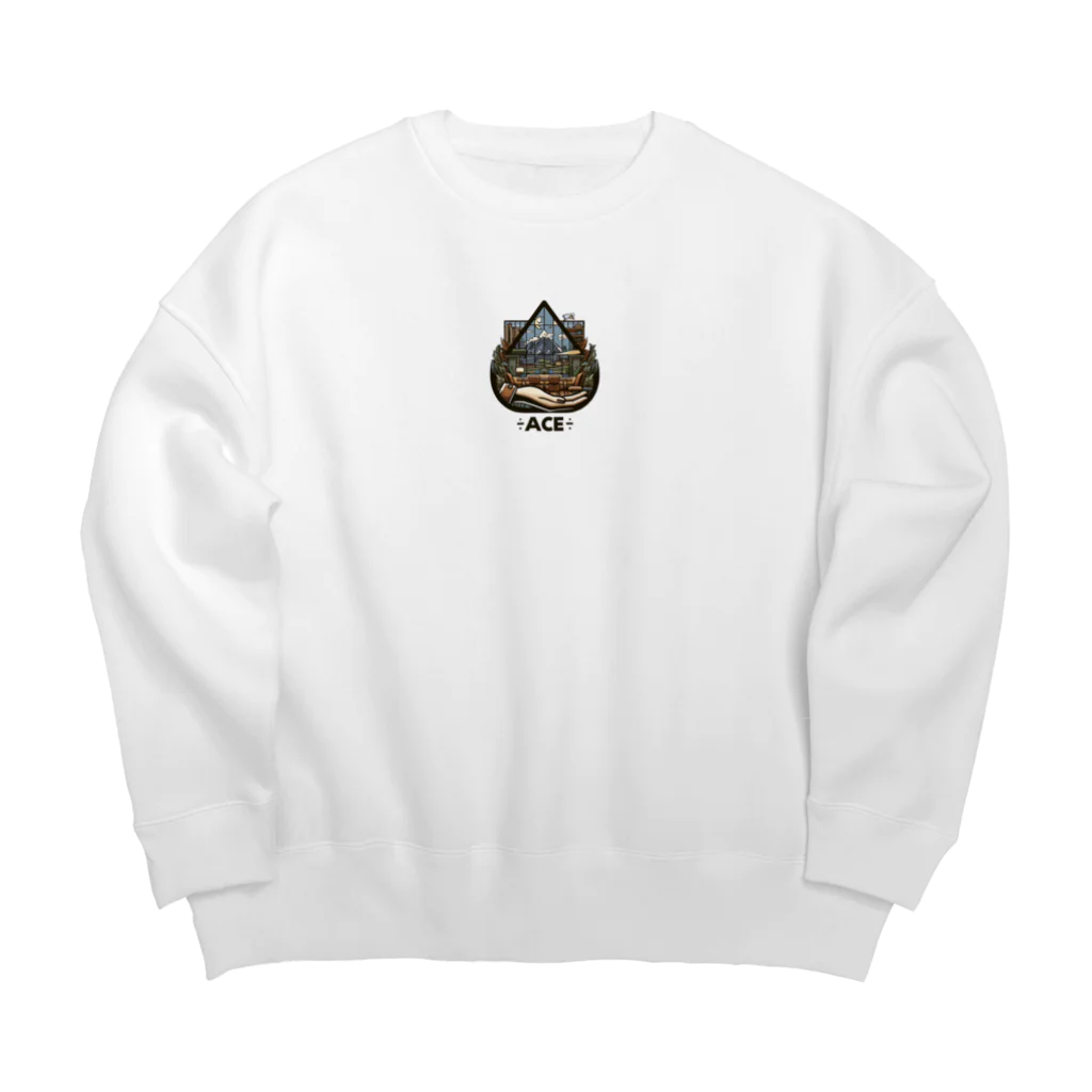 ace interiorのエースインテリアグッズ Big Crew Neck Sweatshirt