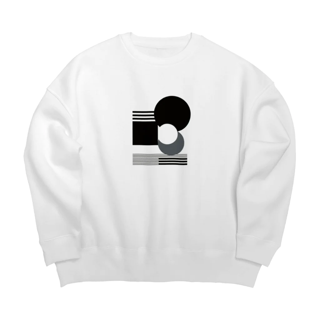 masaのミニマルなデザインと共鳴 Big Crew Neck Sweatshirt