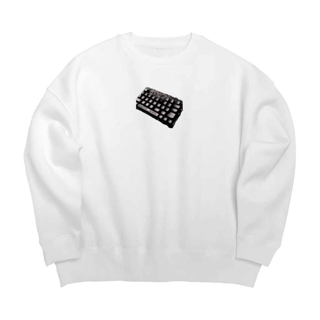 gajetto_papaのgajetto_papaキーボード Big Crew Neck Sweatshirt