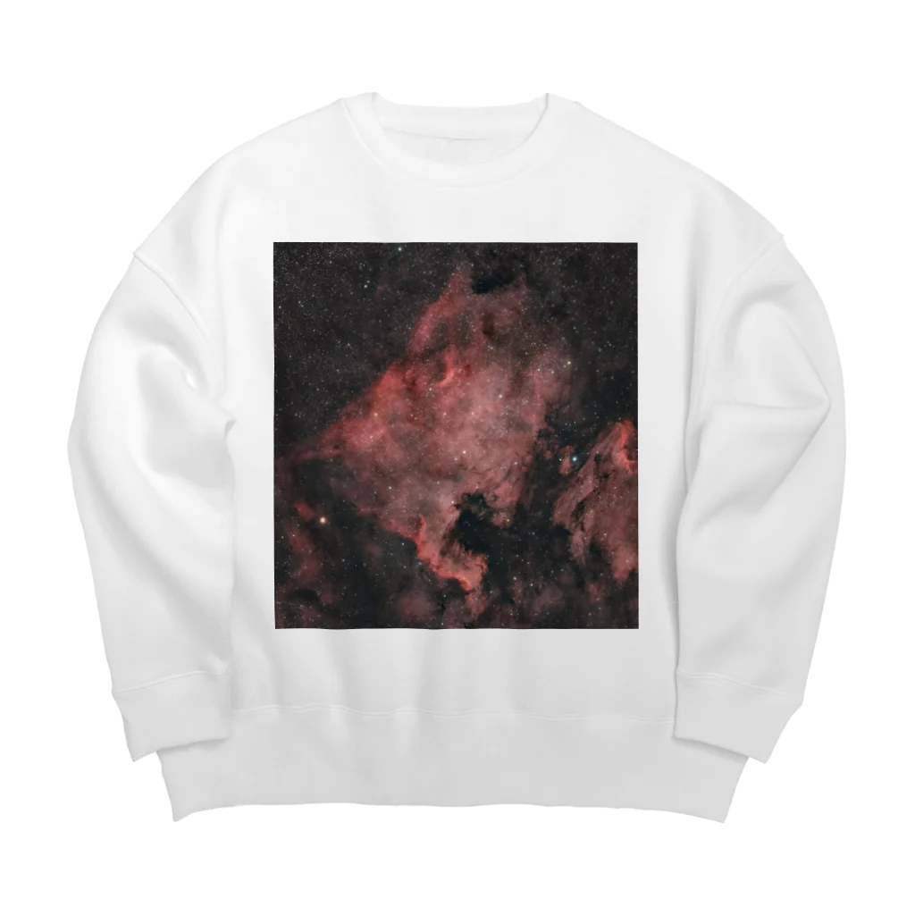 S204_Nanaの北アメリカ星雲 Big Crew Neck Sweatshirt