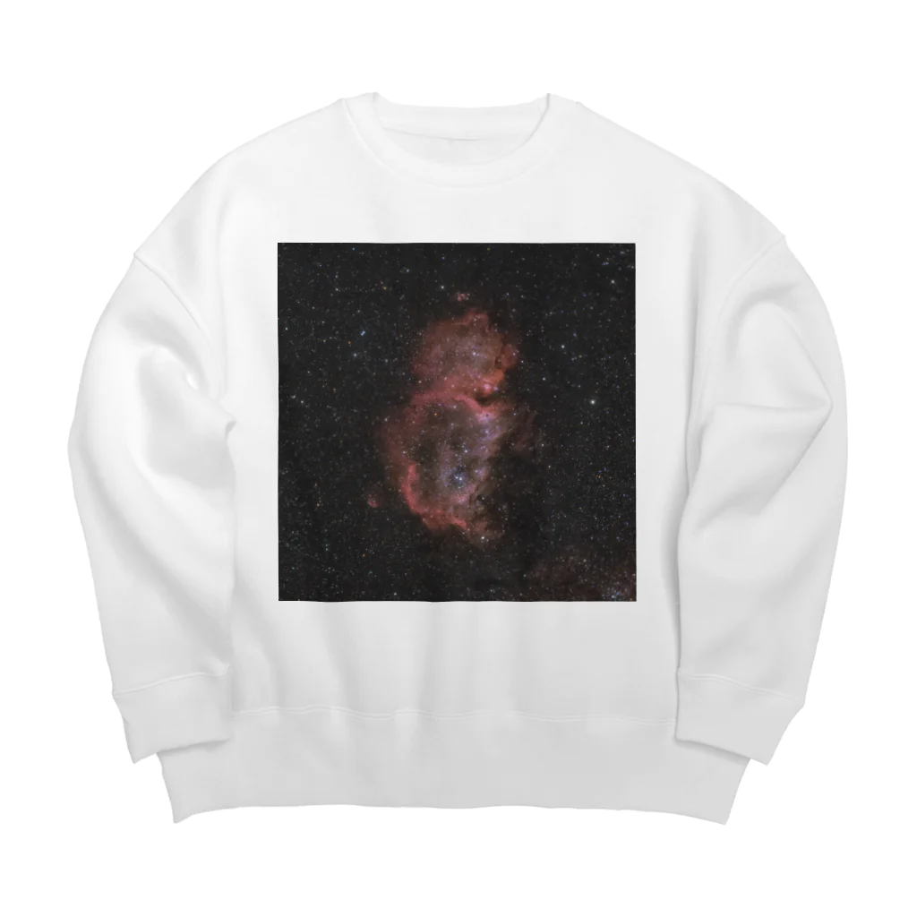 S204_Nanaの胎児星雲 Big Crew Neck Sweatshirt