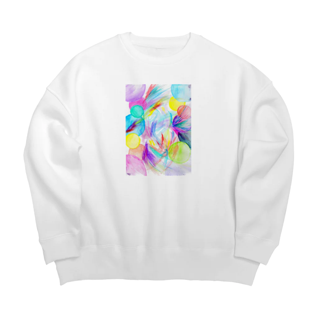 NAO-zenのisekai=純 Big Crew Neck Sweatshirt