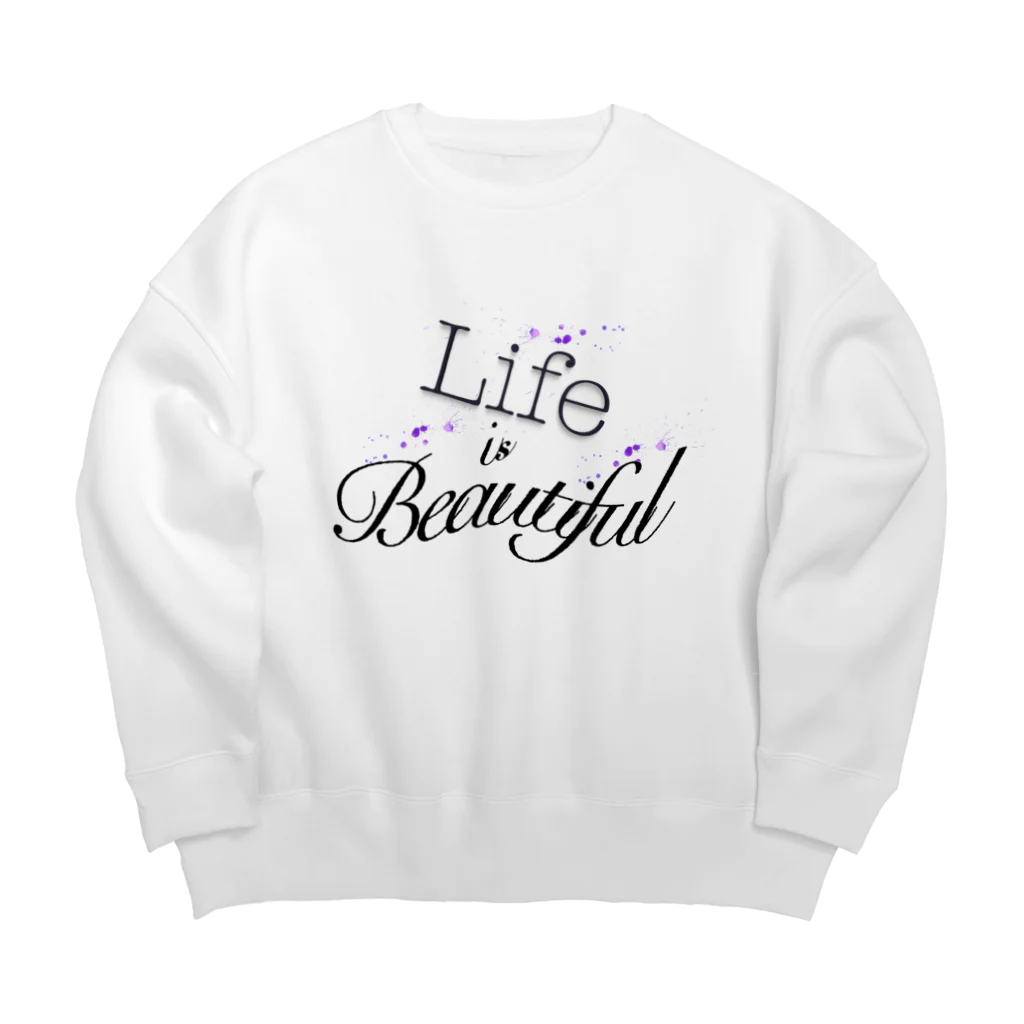 Culture SmileのInspirational Lifestyle Big Crew Neck Sweatshirt