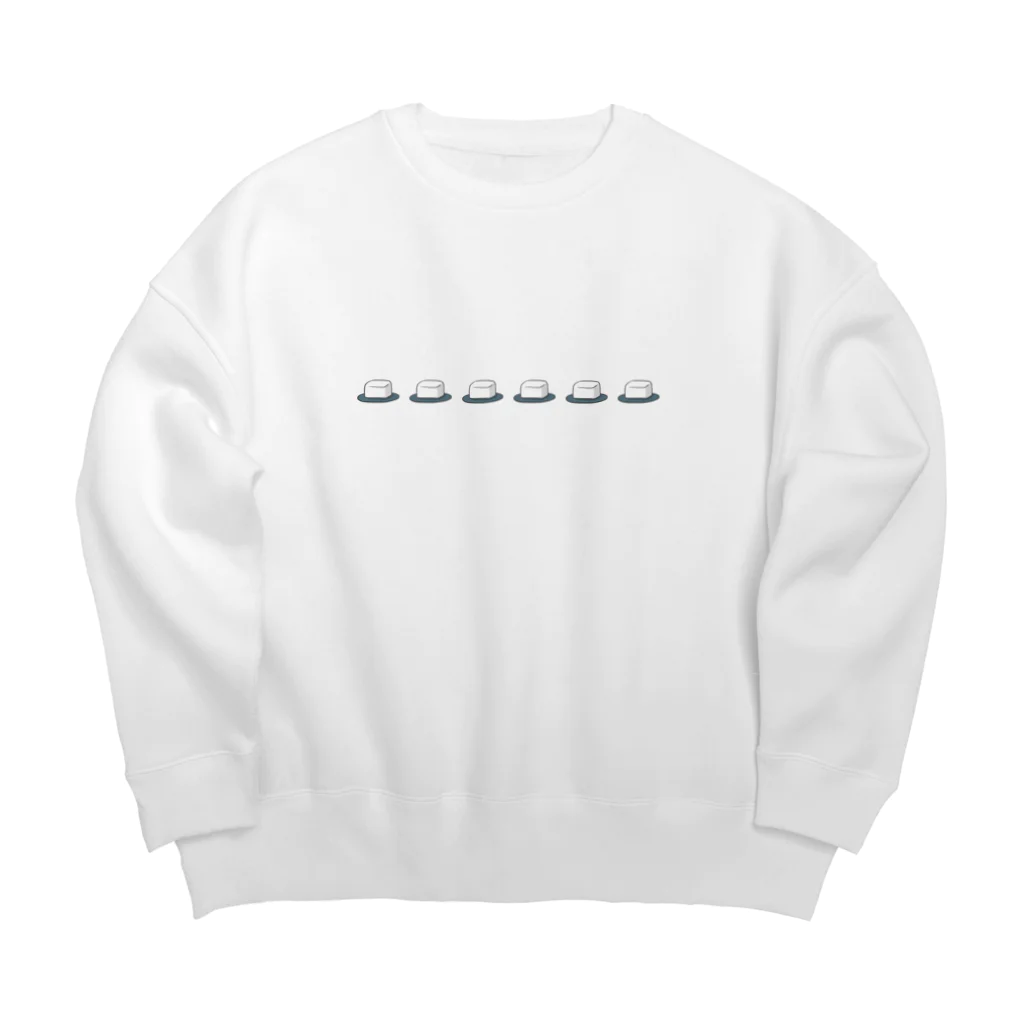 やっこショップ。のやっこ。 Big Crew Neck Sweatshirt