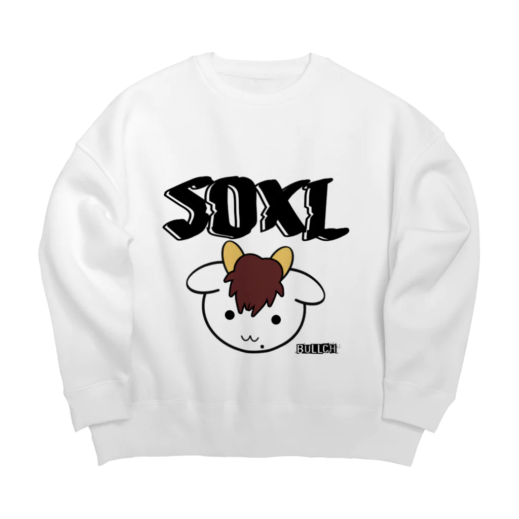 Bunny RingのSOXL BULLCH（衣類） Big Crew Neck Sweatshirt