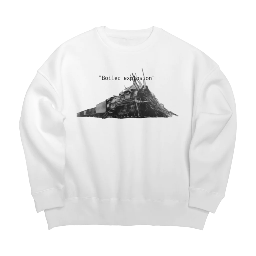 westside storeの"Boiler explosion"  Big Crew Neck Sweatshirt