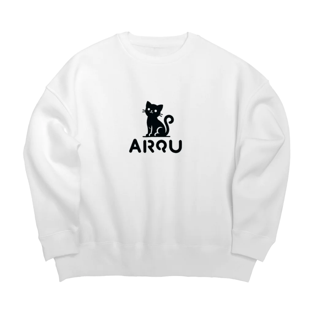 AIROU（アイルー）のAIROUロゴグッズ Big Crew Neck Sweatshirt