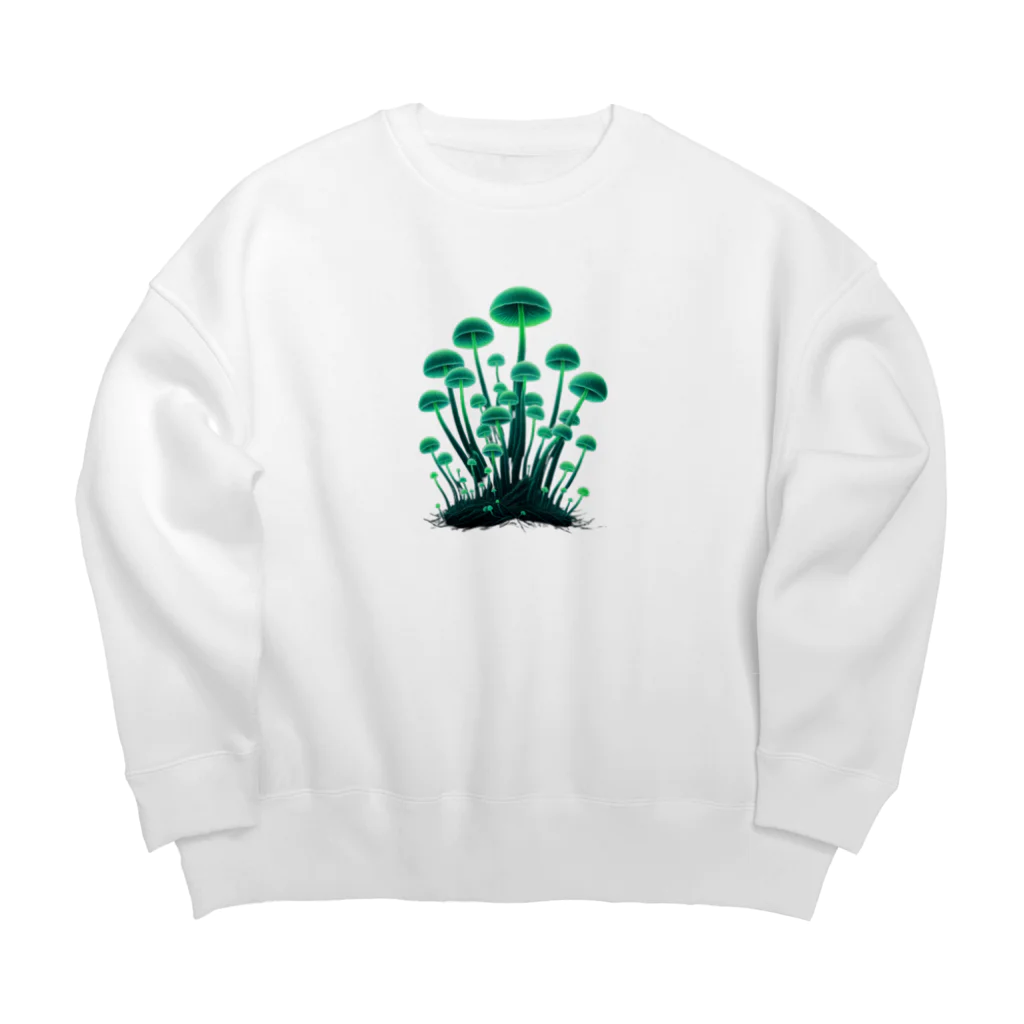 mushupのキンギョソウ Big Crew Neck Sweatshirt