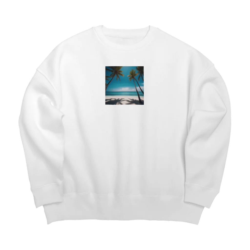 EddieのWAVES Big Crew Neck Sweatshirt