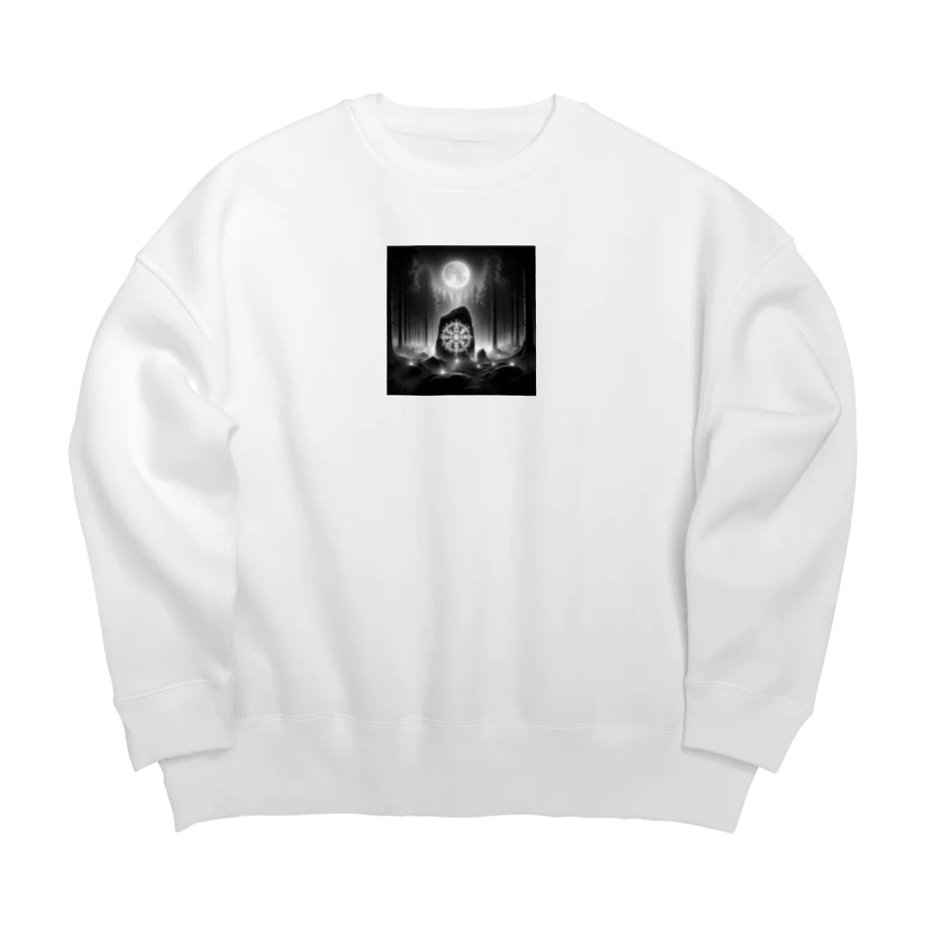 Akiraのルーン文字 Big Crew Neck Sweatshirt