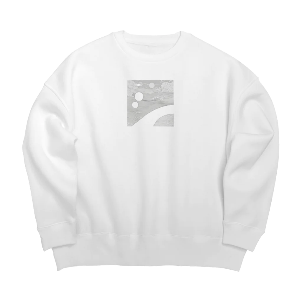 solt-oreの宇宙 Big Crew Neck Sweatshirt