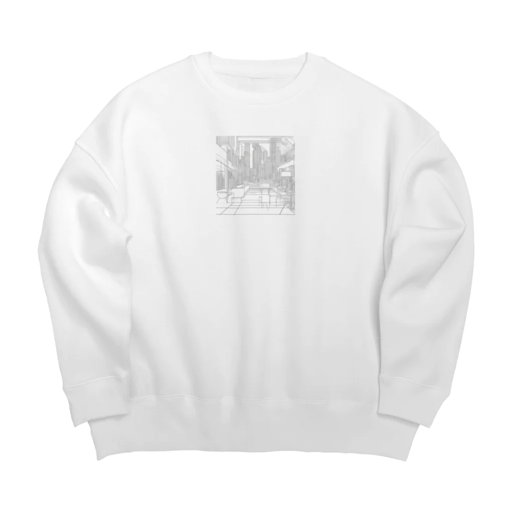 solt-oreの未来 Big Crew Neck Sweatshirt