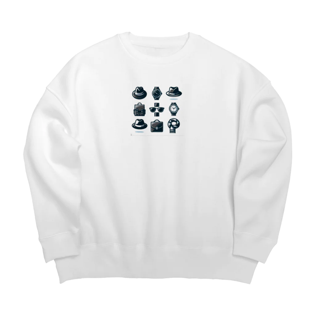 クリエイティブ・スタイル・ストアのクリエイティブ Big Crew Neck Sweatshirt