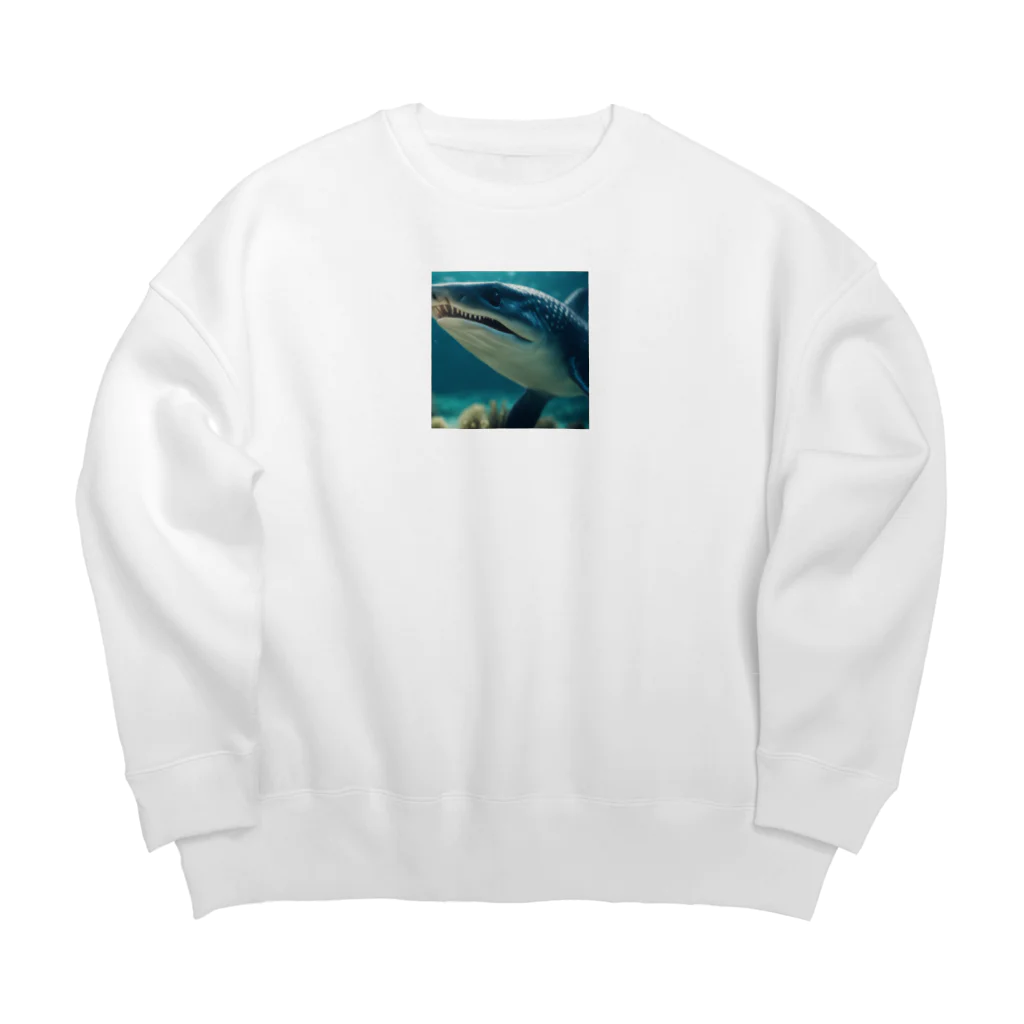 KOKAKORAのイクチオサウルス Big Crew Neck Sweatshirt