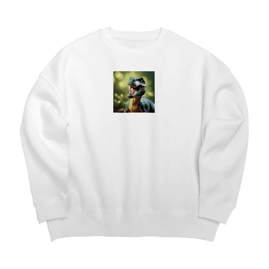 KOKAKORAのセロサウルス Big Crew Neck Sweatshirt