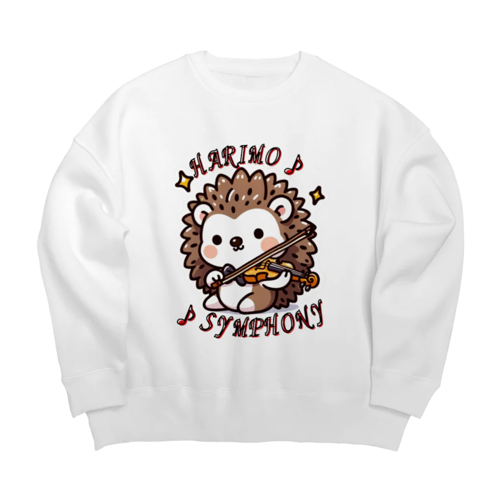 サンゴちゃん🎵のハリモ・シンフォニー Big Crew Neck Sweatshirt