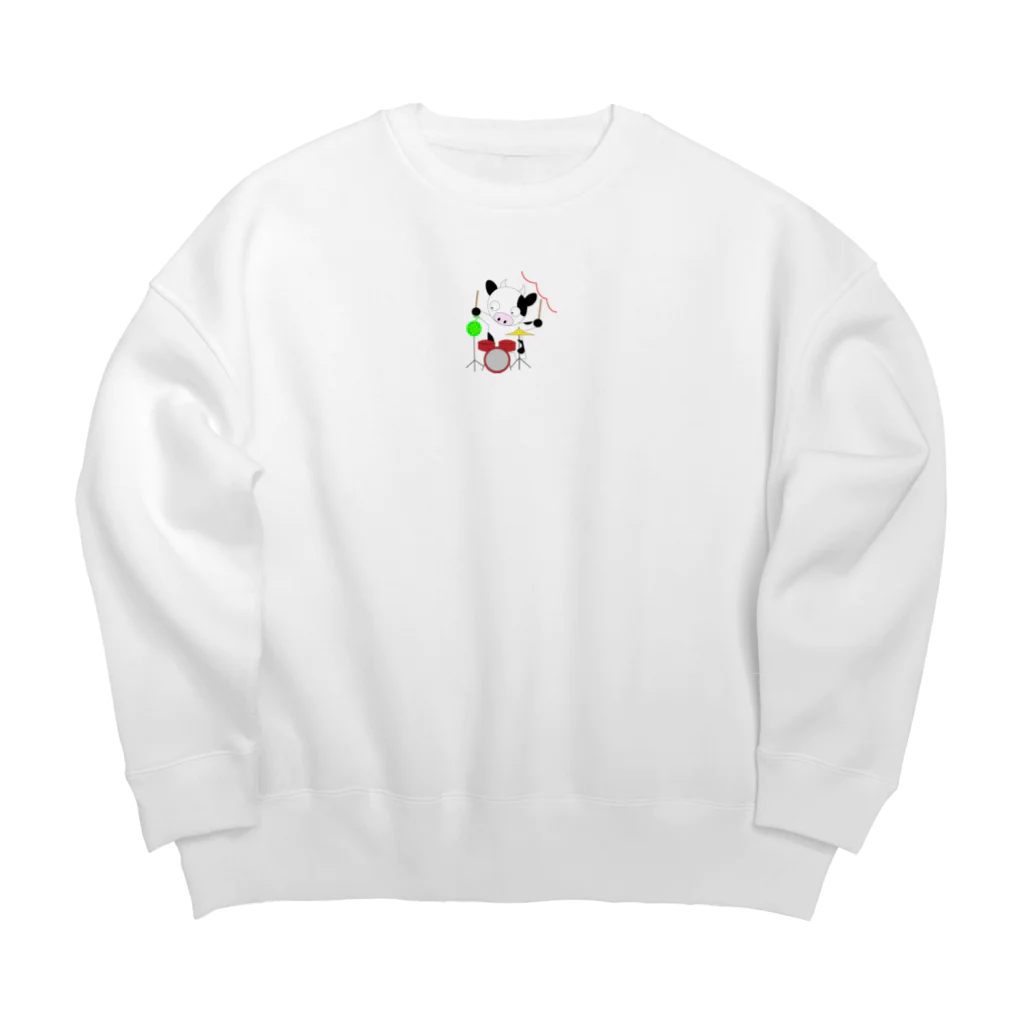 magpireの道産子！牛ちゃん Big Crew Neck Sweatshirt