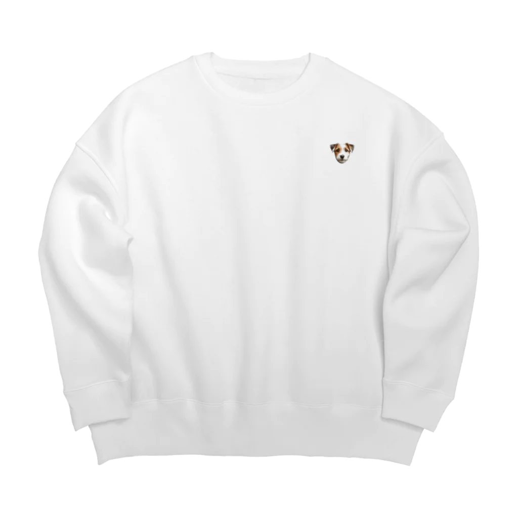 jackrussellvibes___のジャックラッセルテリアのアイテム Big Crew Neck Sweatshirt