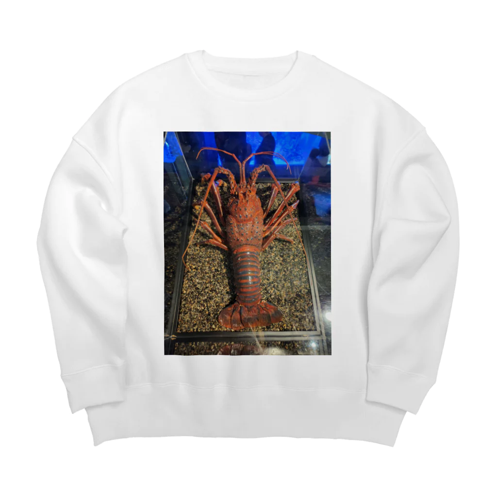 てぃっちゃんの伊勢海老 Big Crew Neck Sweatshirt