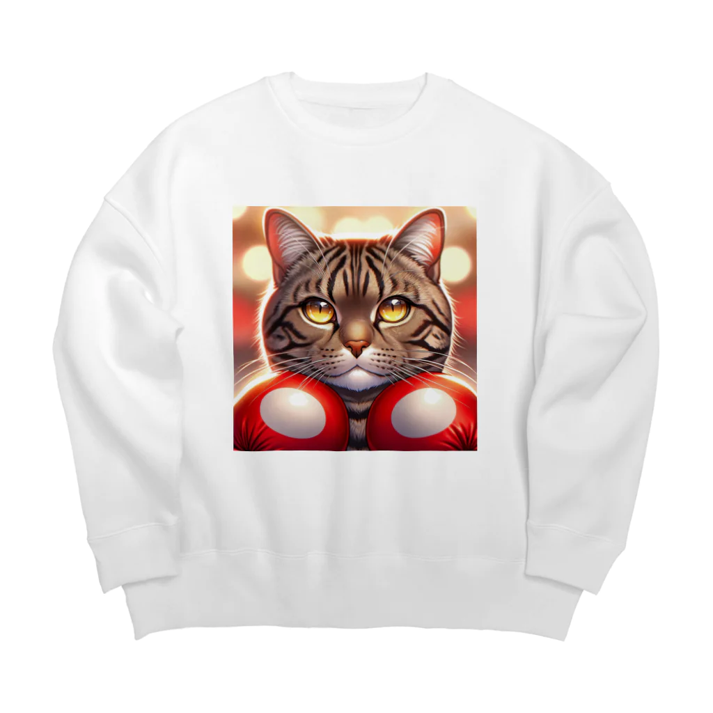 Super__Catのファイトキャット Big Crew Neck Sweatshirt